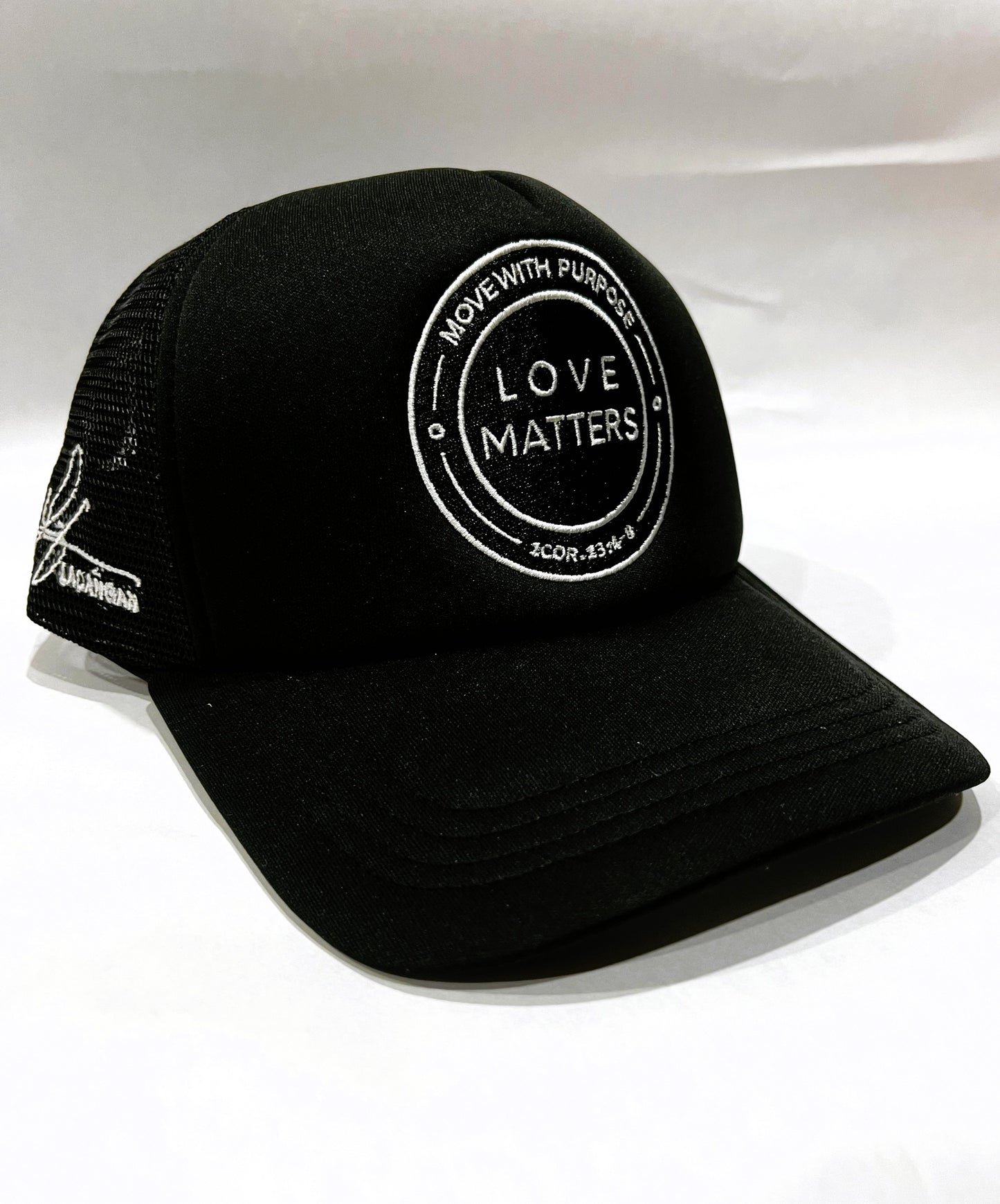 Lacañgan Collection Love Matters Trucker Hat - Black