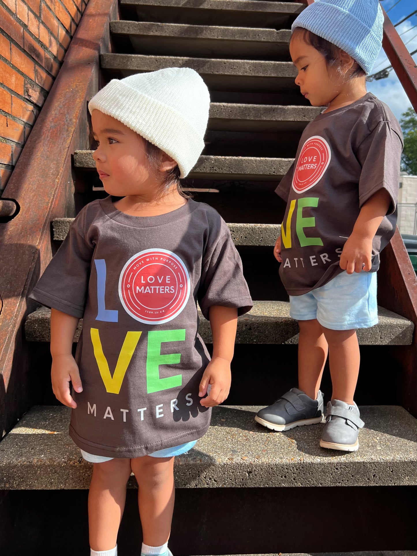 Childrens LM Chocolate Tee