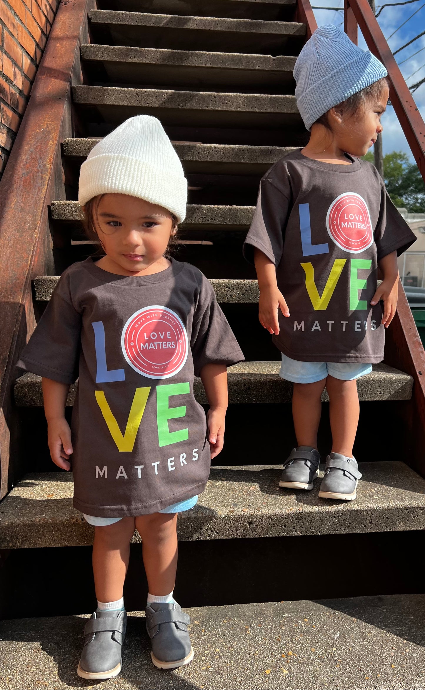 Childrens LM Chocolate Tee